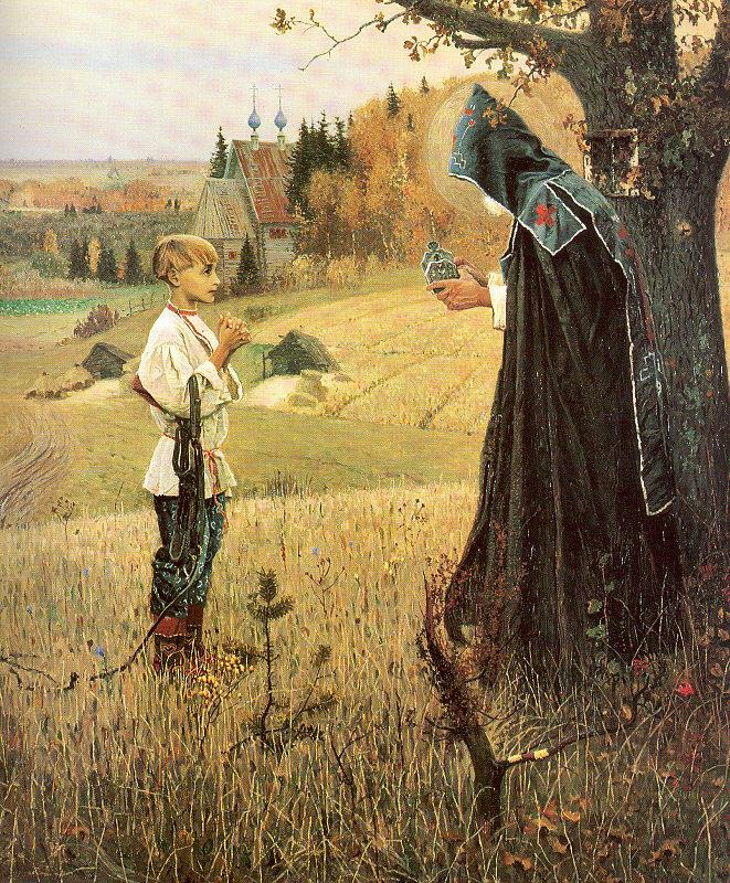 Nesterov, Mikhail The Vision to the Boy Bartholomew China oil painting art